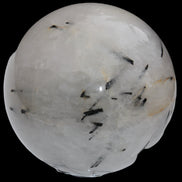 Tourmaline in Quartz sphere 86mm 894g in sunlight - Rocks and Things Store
