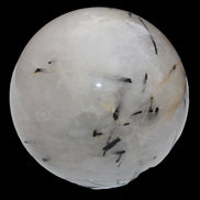 Tourmaline in Quartz sphere 86mm 894g in sunlight - Rocks and Things Store