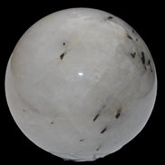 Tourmaline in Quartz sphere 86mm 894g in sunlight - Rocks and Things Store