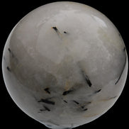 Tourmaline in Quartz sphere 86mm 894g in sunlight - Rocks and Things Store