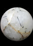 Tourmaline in Quartz sphere 86mm 894g in sunlight - Rocks and Things Store