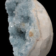 Blue Celestite geode 4990g in sunshine - Rocks and Things Store