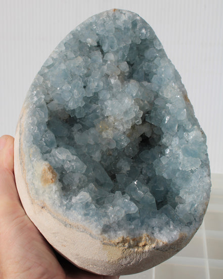 Blue Celestite geode 4990g Rocks and Things