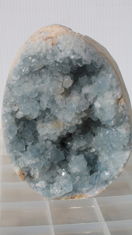 Blue Celestite geode 4990g Rocks and Things