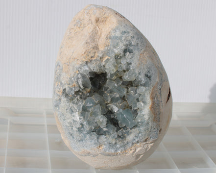 Blue Celestite geode 4990g Rocks and Things