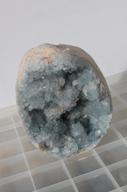 Blue Celestite geode 4990g Rocks and Things