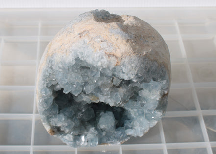 Blue Celestite geode 4990g Rocks and Things