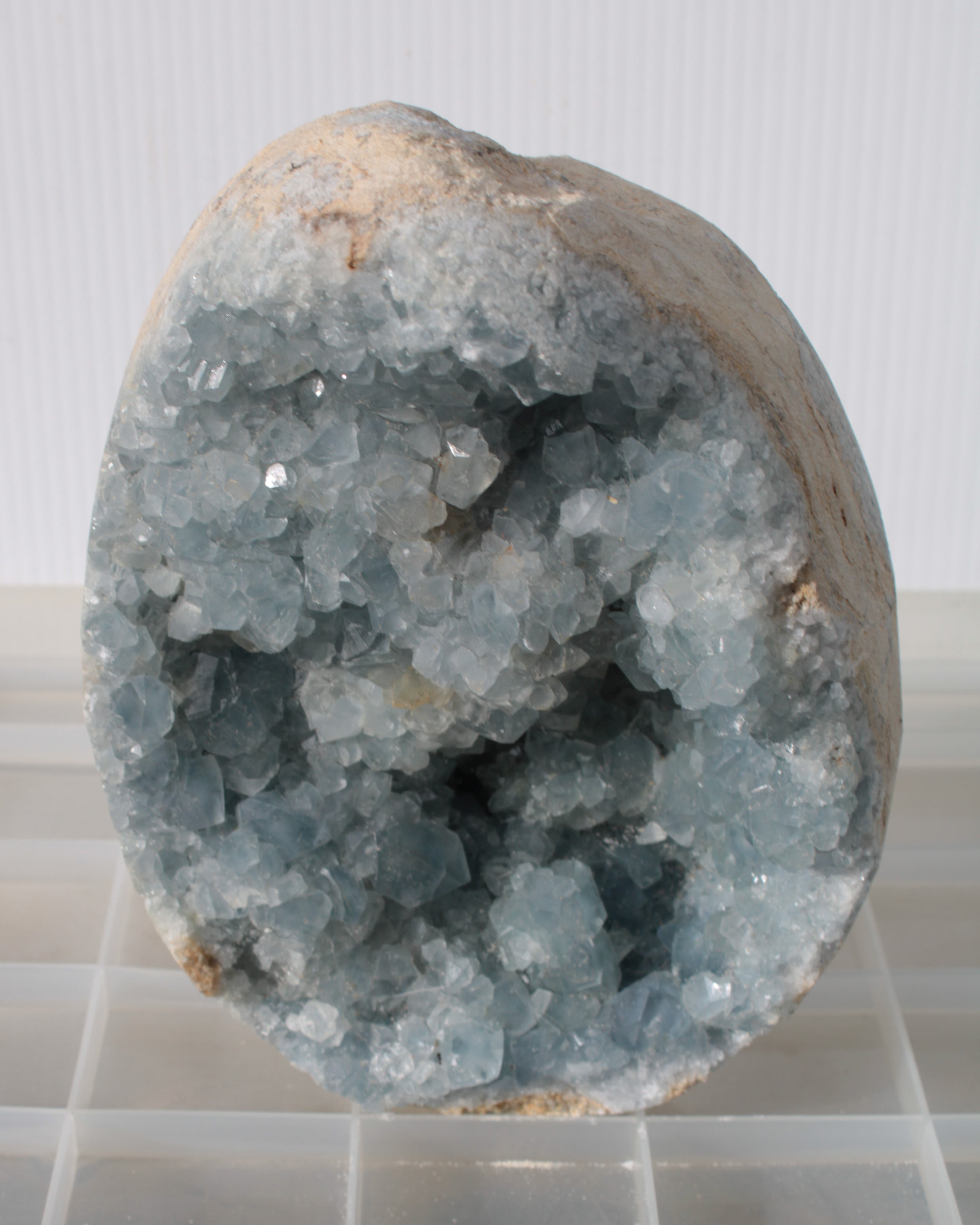 Blue Celestite geode 4990g Rocks and Things