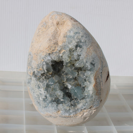 Blue Celestite geode 4990g Rocks and Things