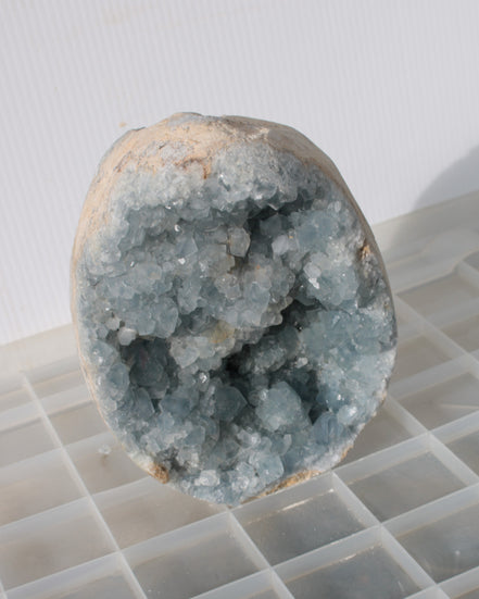 Blue Celestite geode 4990g Rocks and Things