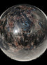 Astrophyllite Garnet sphere 61mm 367g - Rocks and Things Store