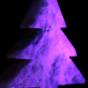 Fluorite Christmas tree 50mm 33g in UV ight