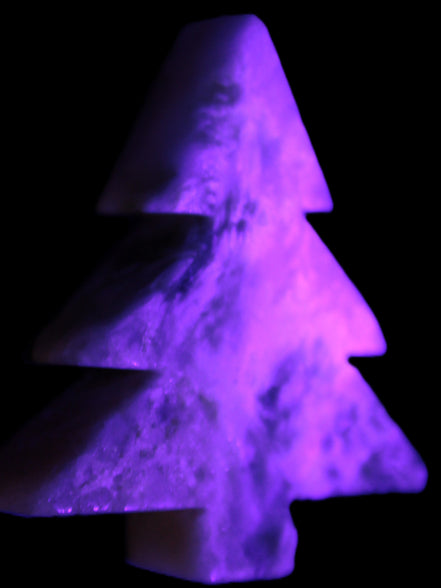 Fluorite Christmas tree 50mm 33g in UV ight