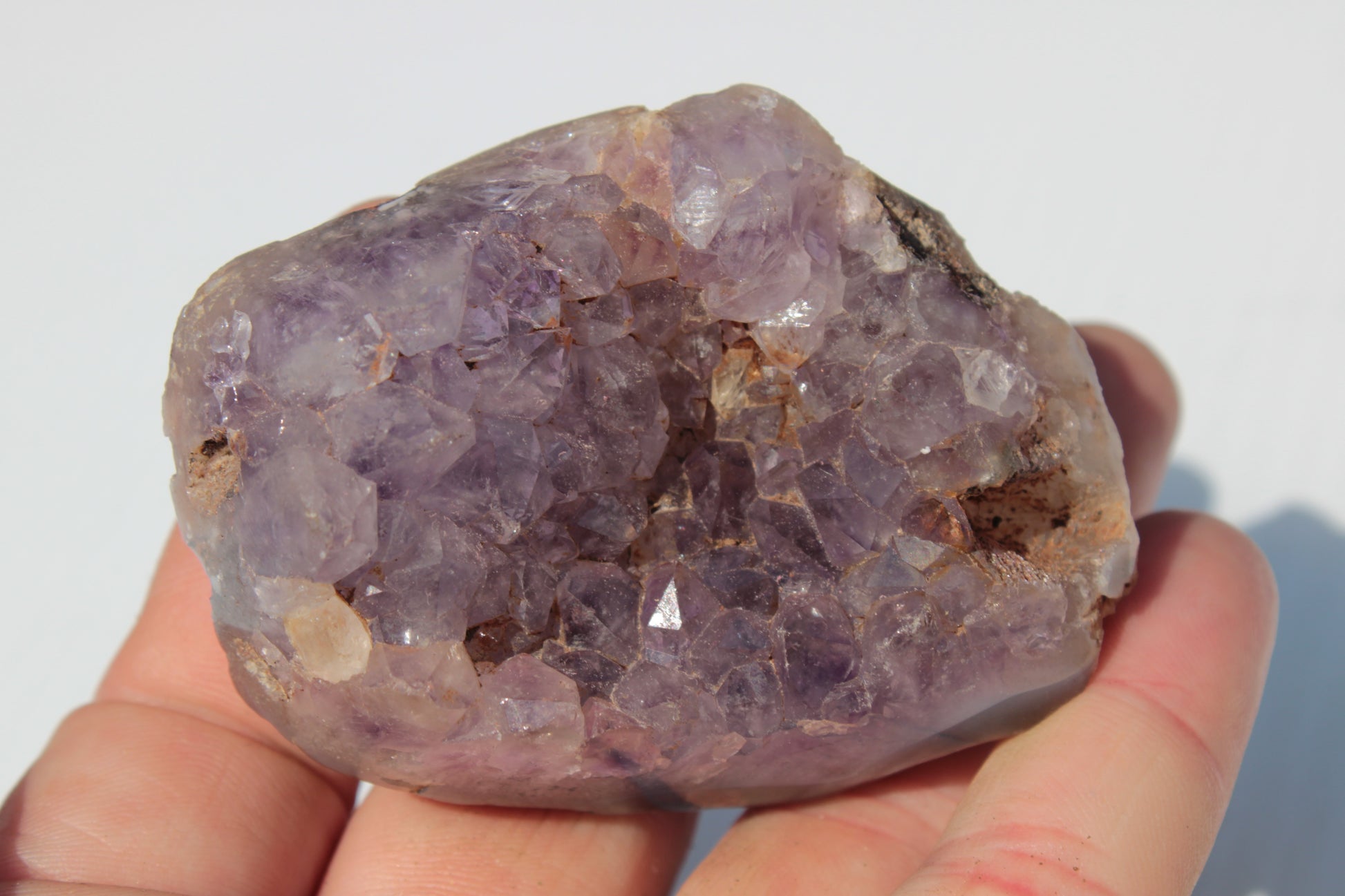 Amethyst geode cluster 103g Rocks and Things