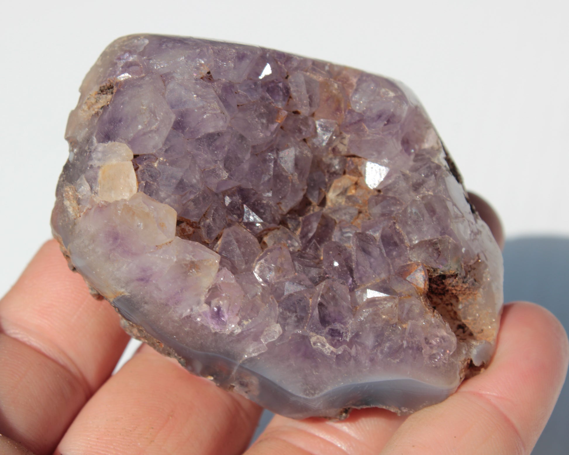 Amethyst geode cluster 103g Rocks and Things