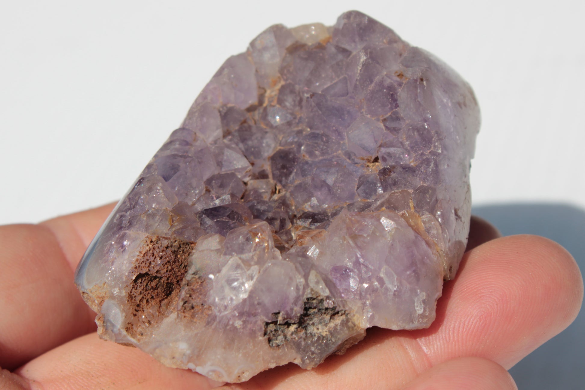 Amethyst geode cluster 103g Rocks and Things