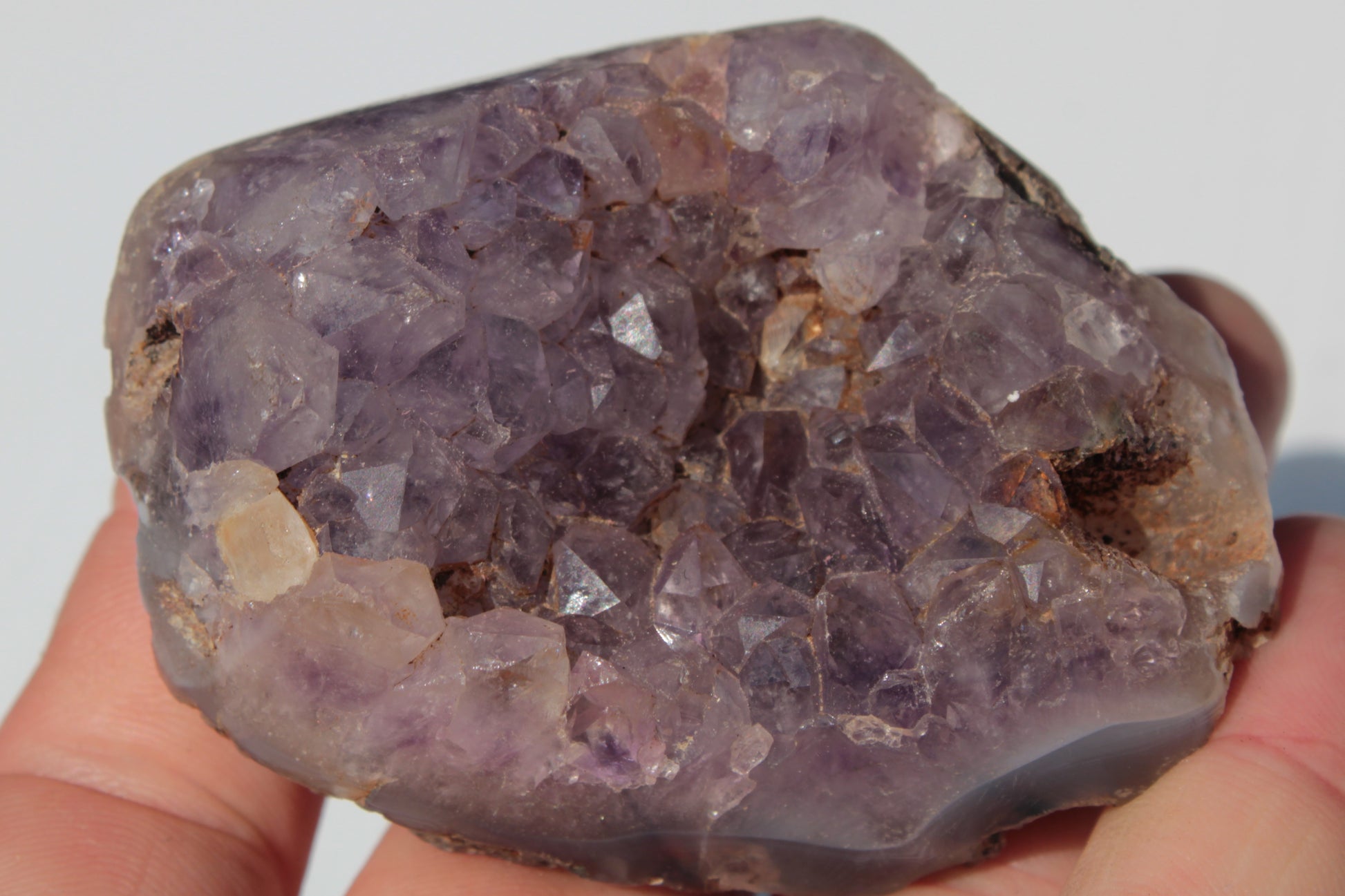 Amethyst geode cluster 103g Rocks and Things