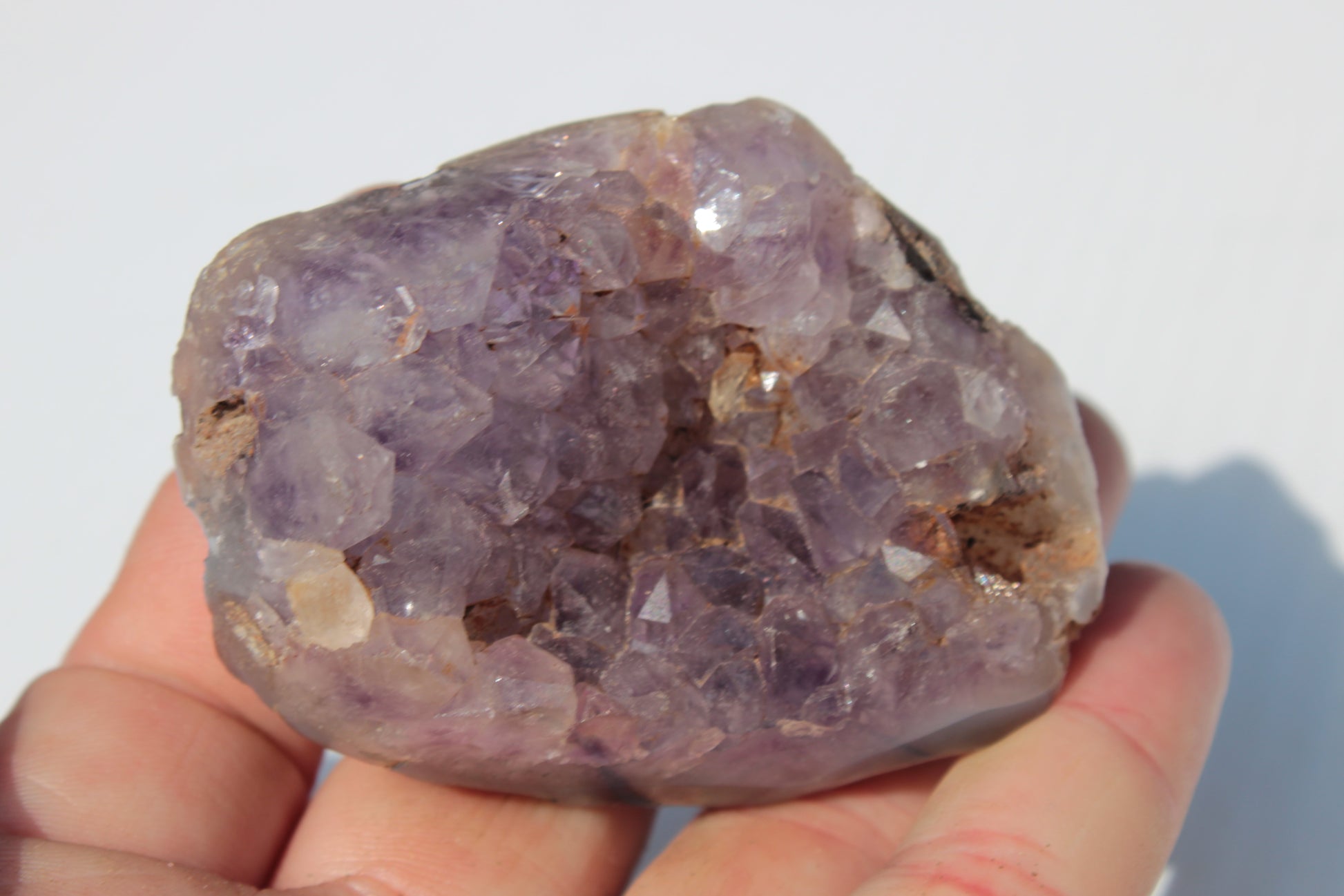 Amethyst geode cluster 103g Rocks and Things