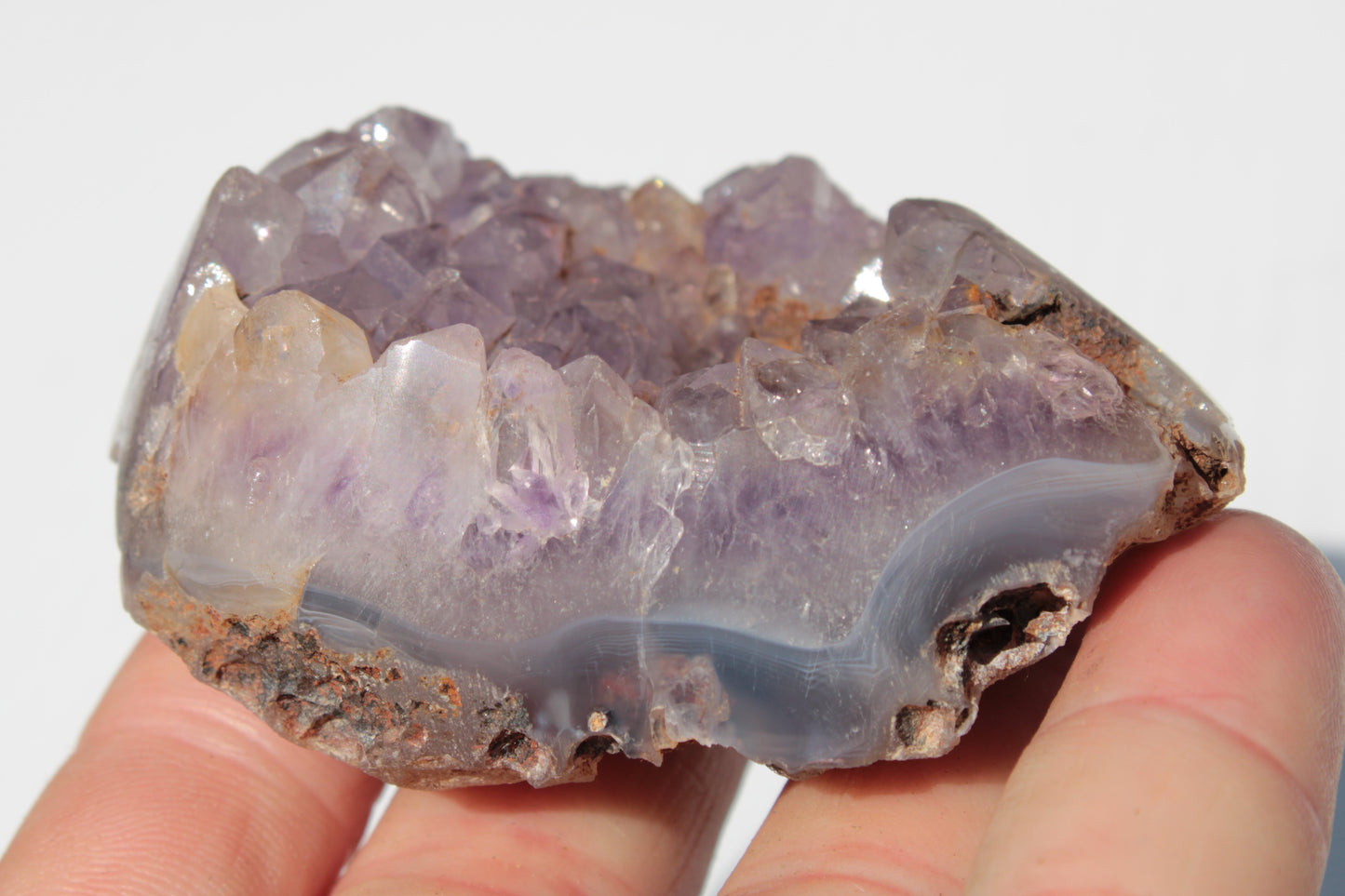 Amethyst geode cluster 103g Rocks and Things