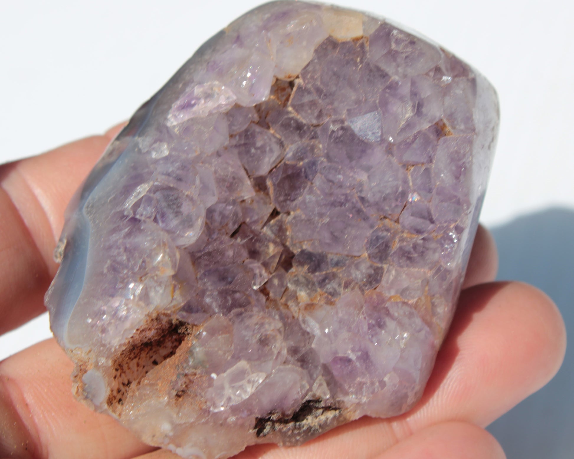 Amethyst geode cluster 103g Rocks and Things