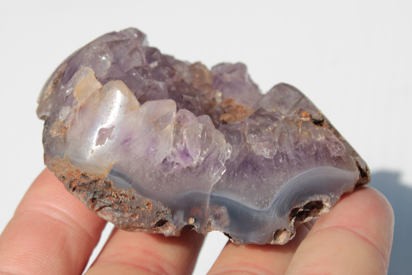 Amethyst geode cluster 103g Rocks and Things