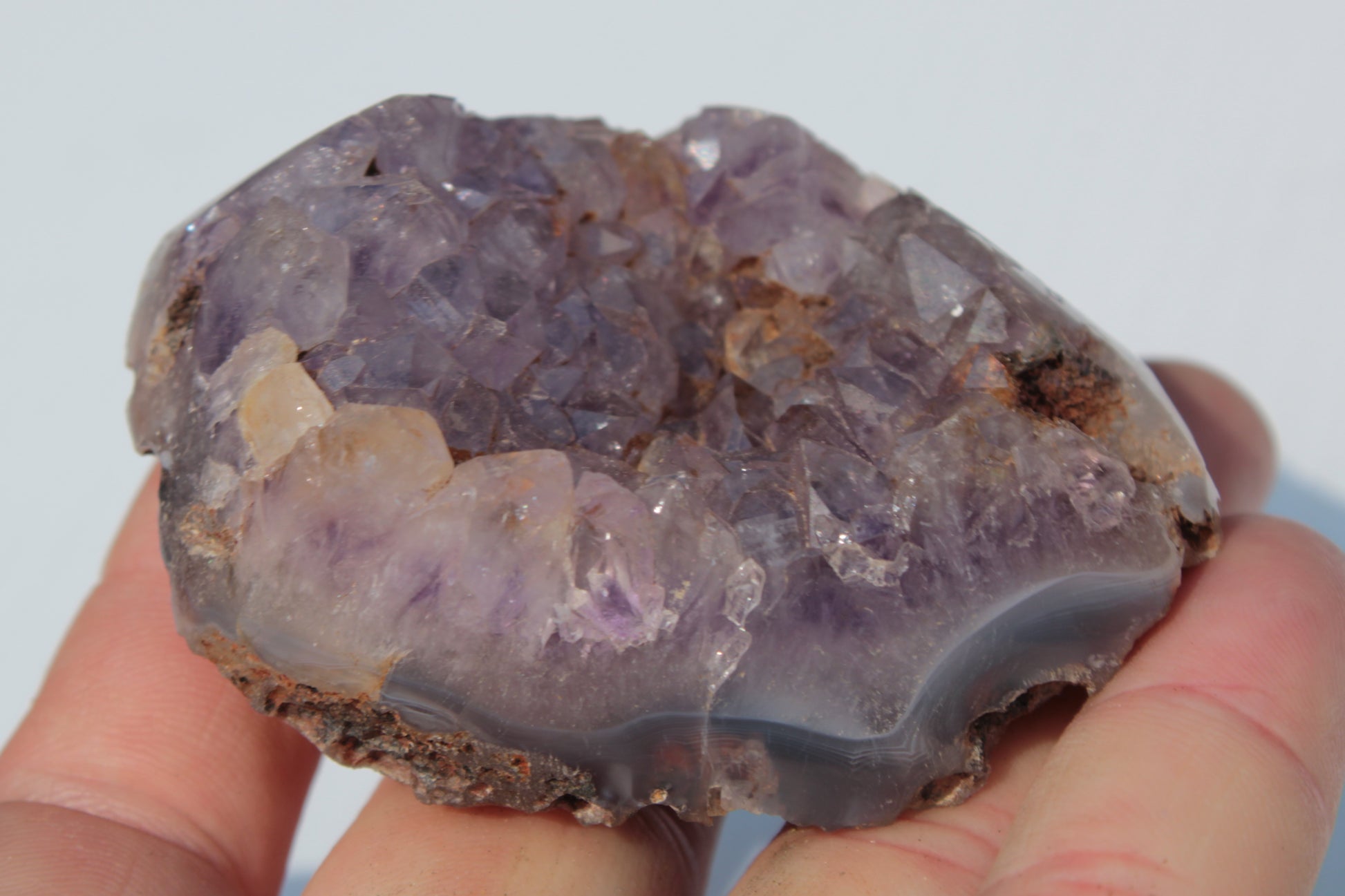 Amethyst geode cluster 103g Rocks and Things