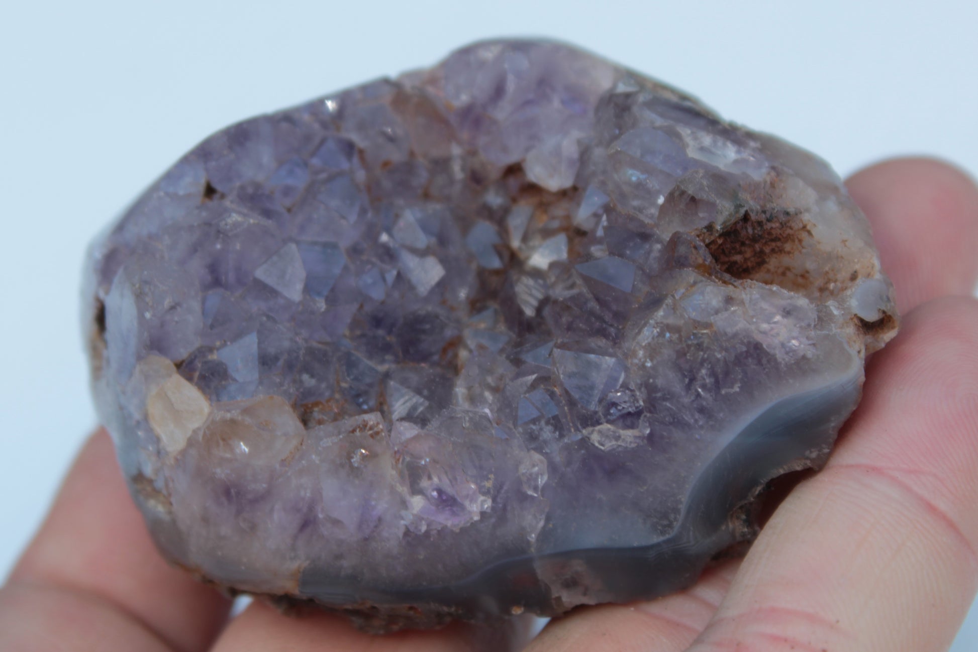 Amethyst geode cluster 103g Rocks and Things