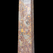 Bamboo Leaf Jasper obelisk 5660g Rocks and Things