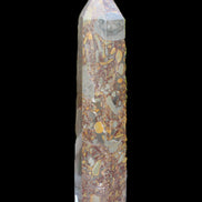 Bamboo Leaf Jasper obelisk 5660g Rocks and Things