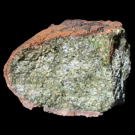 Olivine pyroclastic volcanic bomb from Central Victoria 116*81*65mm 930g in sunlight - Rocks and Things Store