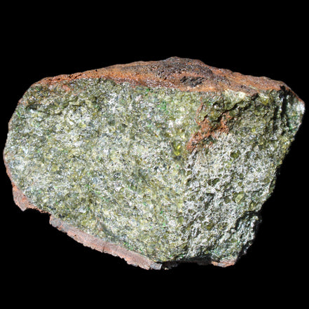 Olivine pyroclastic volcanic bomb from Central Victoria 116*81*65mm 930g in sunlight - Rocks and Things Store