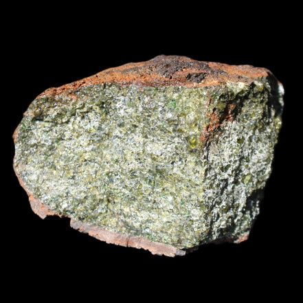 Olivine pyroclastic volcanic bomb from Central Victoria 116*81*65mm 930g in sunlight - Rocks and Things Store