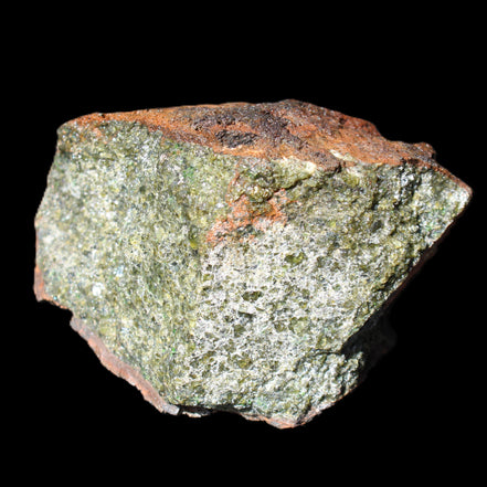 Olivine pyroclastic volcanic bomb from Central Victoria 116*81*65mm 930g in sunlight - Rocks and Things Store
