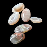 Persian Silk Agate 5-stones 7g in sunlight - Rocks and Things Store