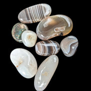 Persian Silk Agate 5-stones 7g in sunlight - Rocks and Things Store