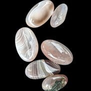 Persian Silk Agate 5-stones 7g in sunlight - Rocks and Things Store