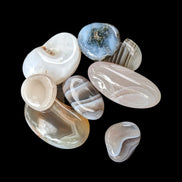 Persian Silk Agate 5-stones 7g in sunlight - Rocks and Things Store