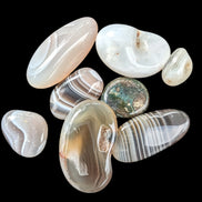 Persian Silk Agate 5-stones 7g in sunlight - Rocks and Things Store