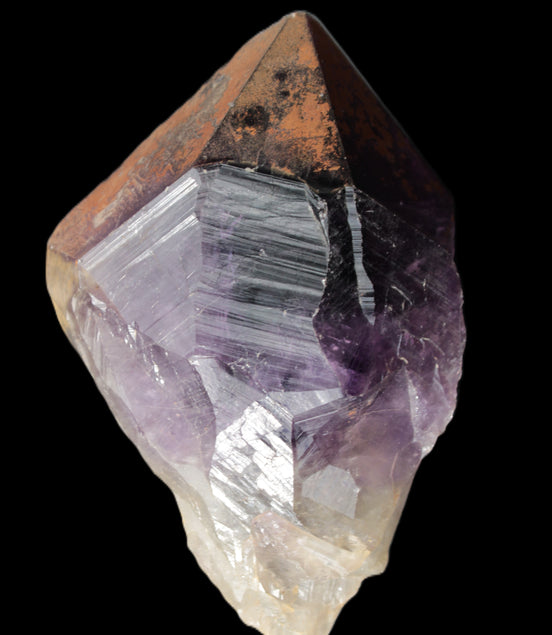 Amethyst crystal 105mm 352g in sunlight