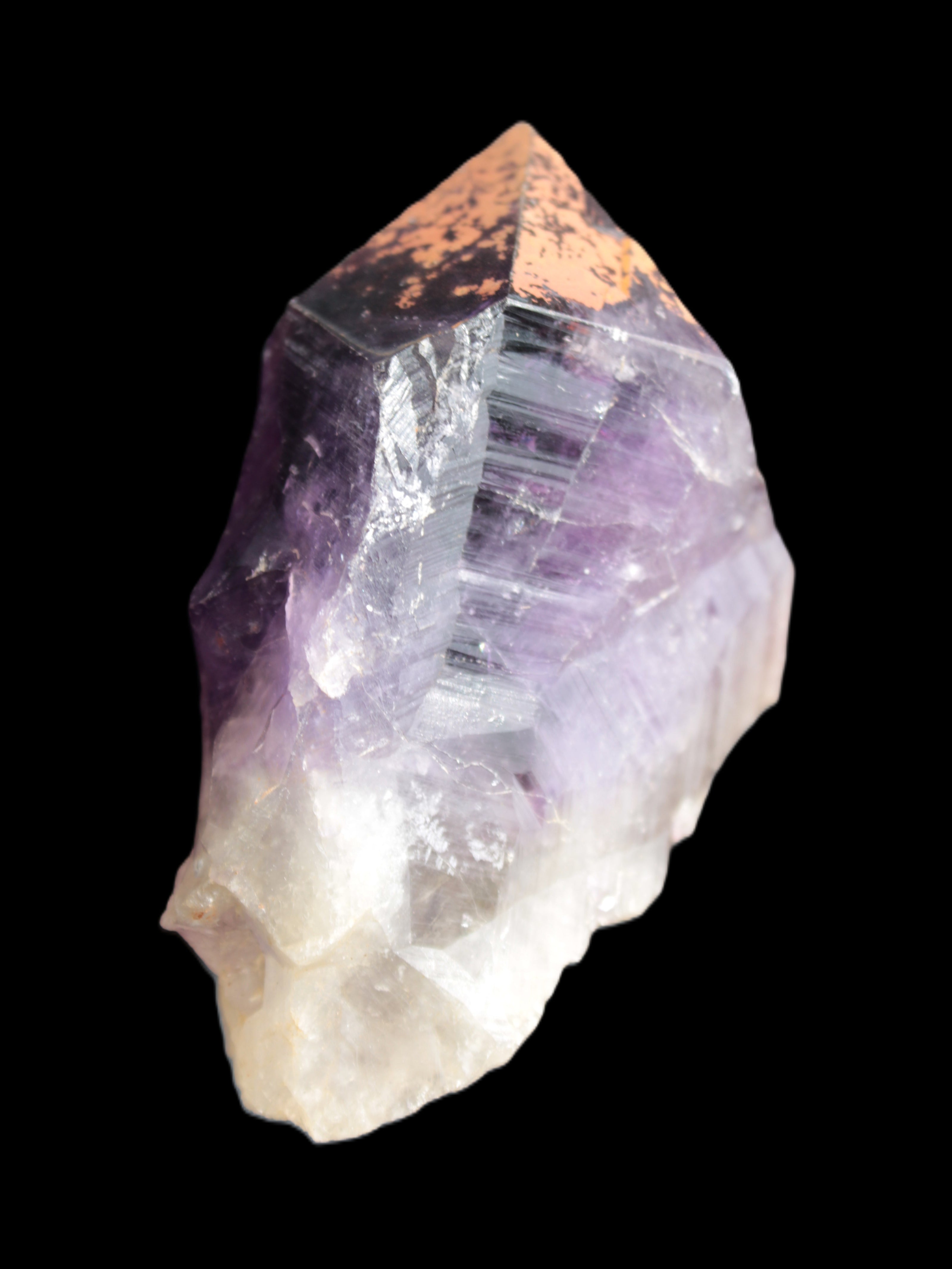 Amethyst crystal 105mm 352g in sunlight