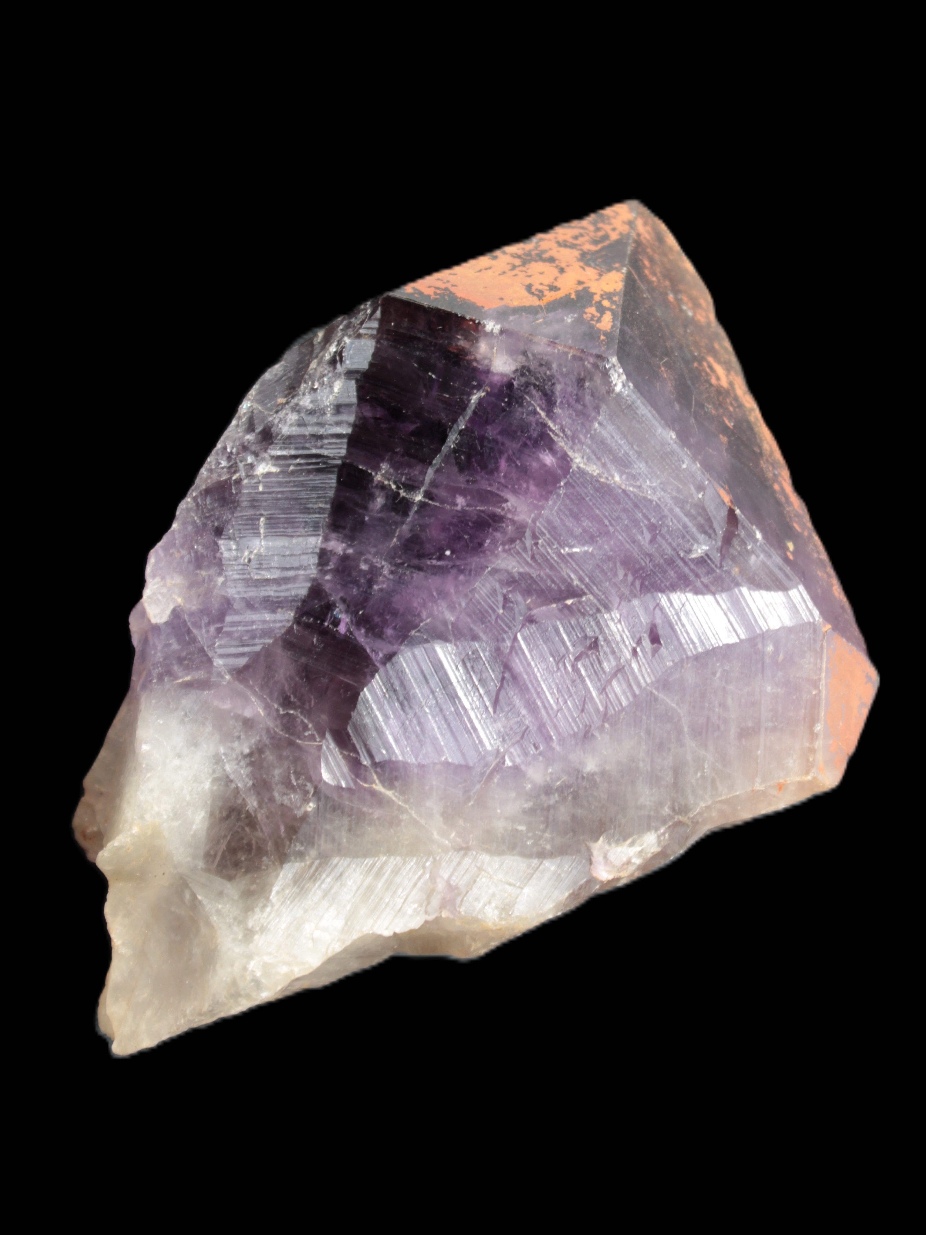 Amethyst crystal 105mm 352g in sunlight
