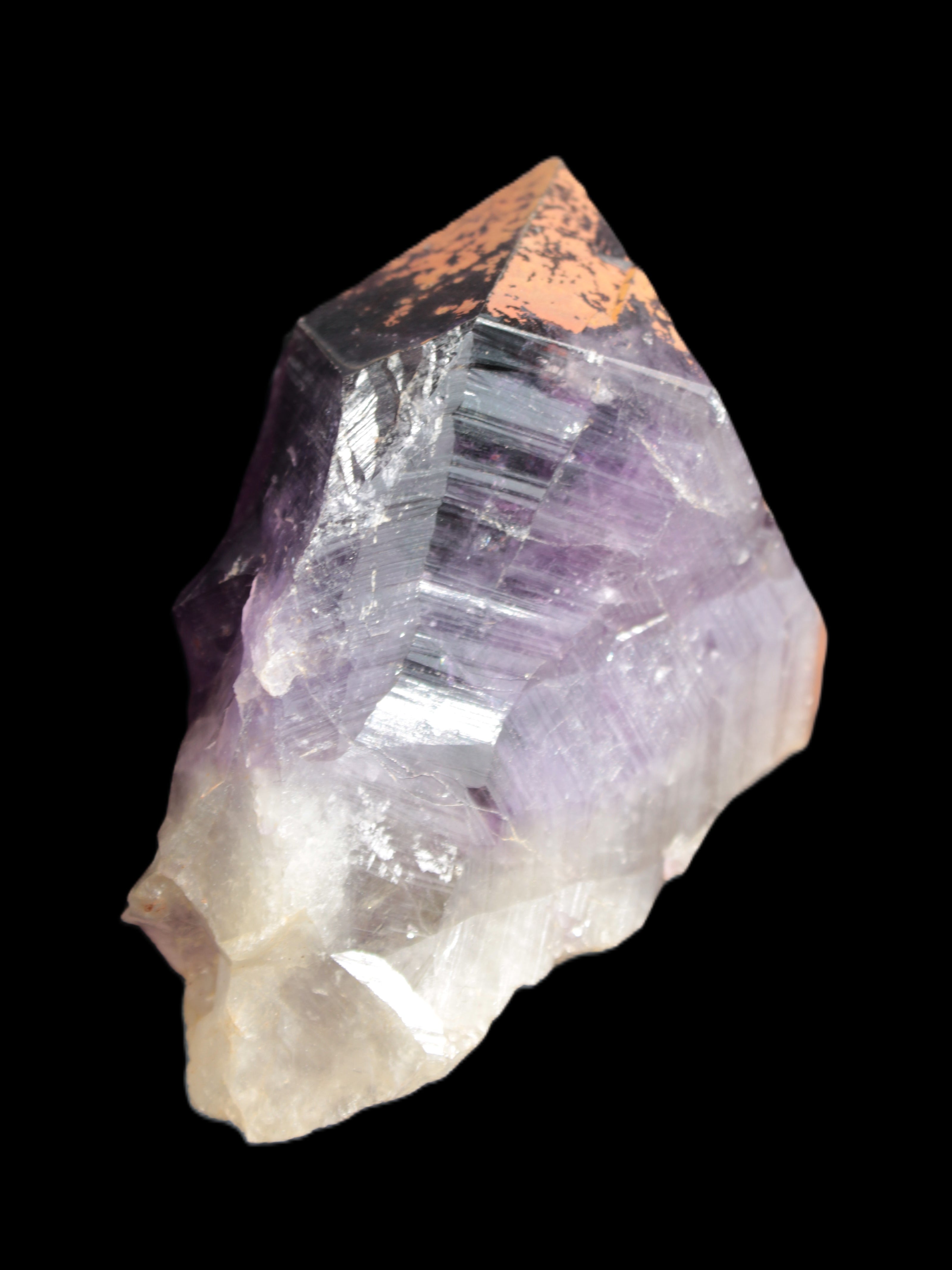 Amethyst crystal 105mm 352g in sunlight
