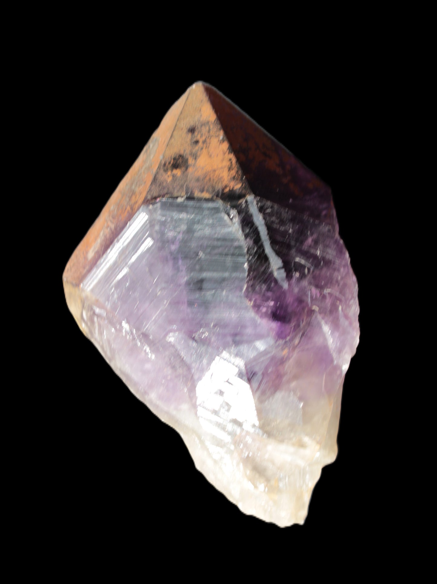 Amethyst crystal 105mm 352g in sunlight