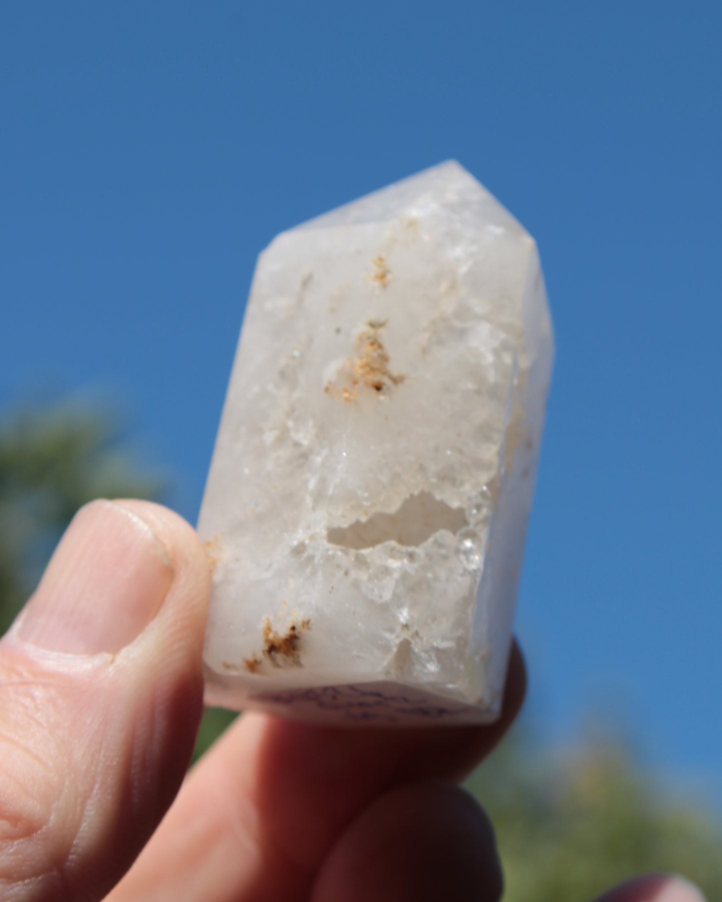 Quartz geode wand 56g Rocks and Things