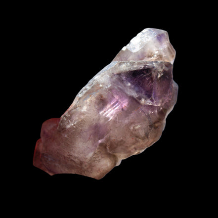 Super Seven Amethyst elestial sceptre 41g in sunlight - Rocks and Things Store