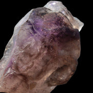 Super Seven Amethyst elestial sceptre 41g in sunlight - Rocks and Things Store