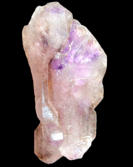 Super Seven Amethyst elestial sceptre 41g in sunlight - Rocks and Things Store