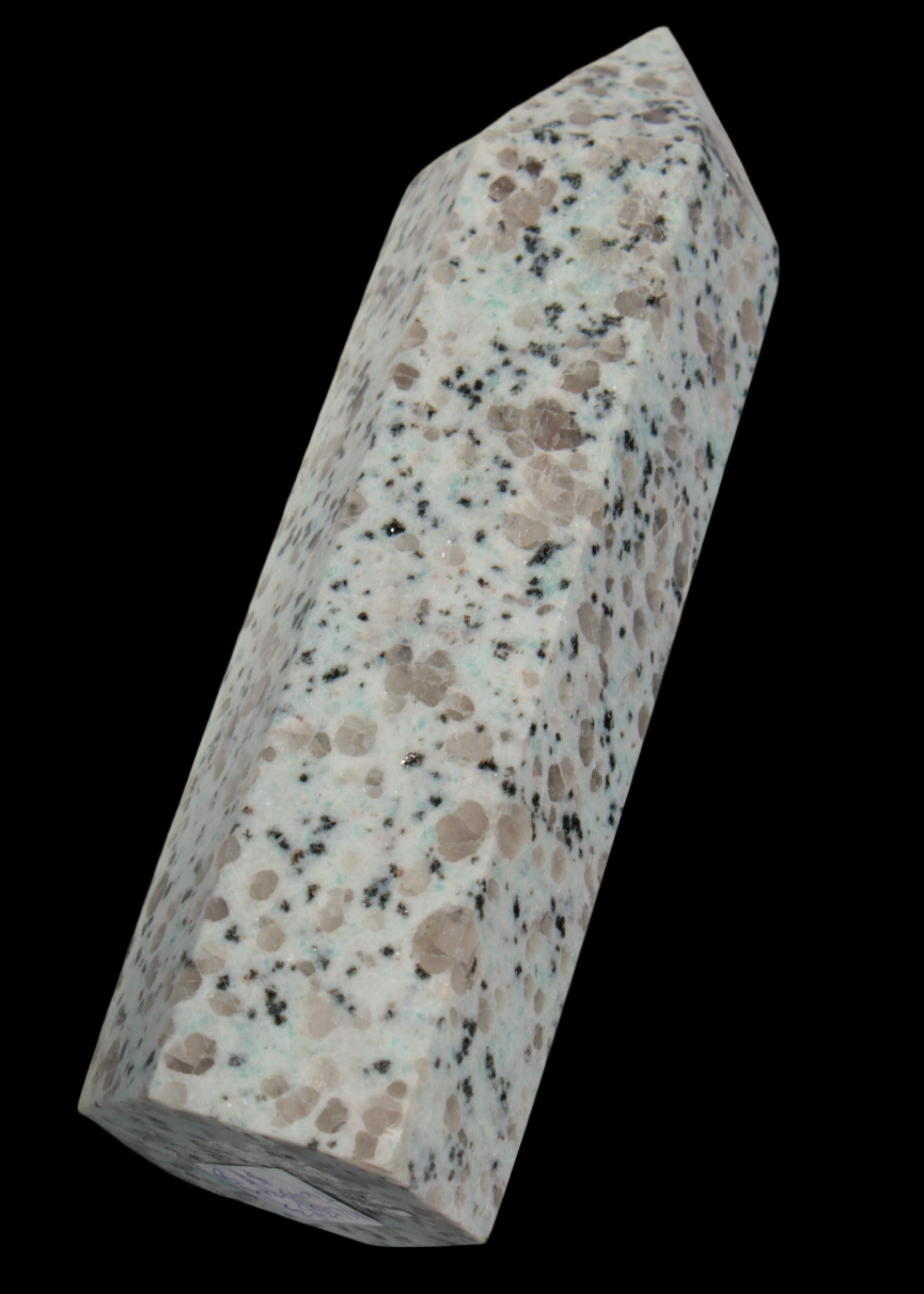 Tianshan Blue Stone obelisk 603g in sunlight - Rocks and Things Store