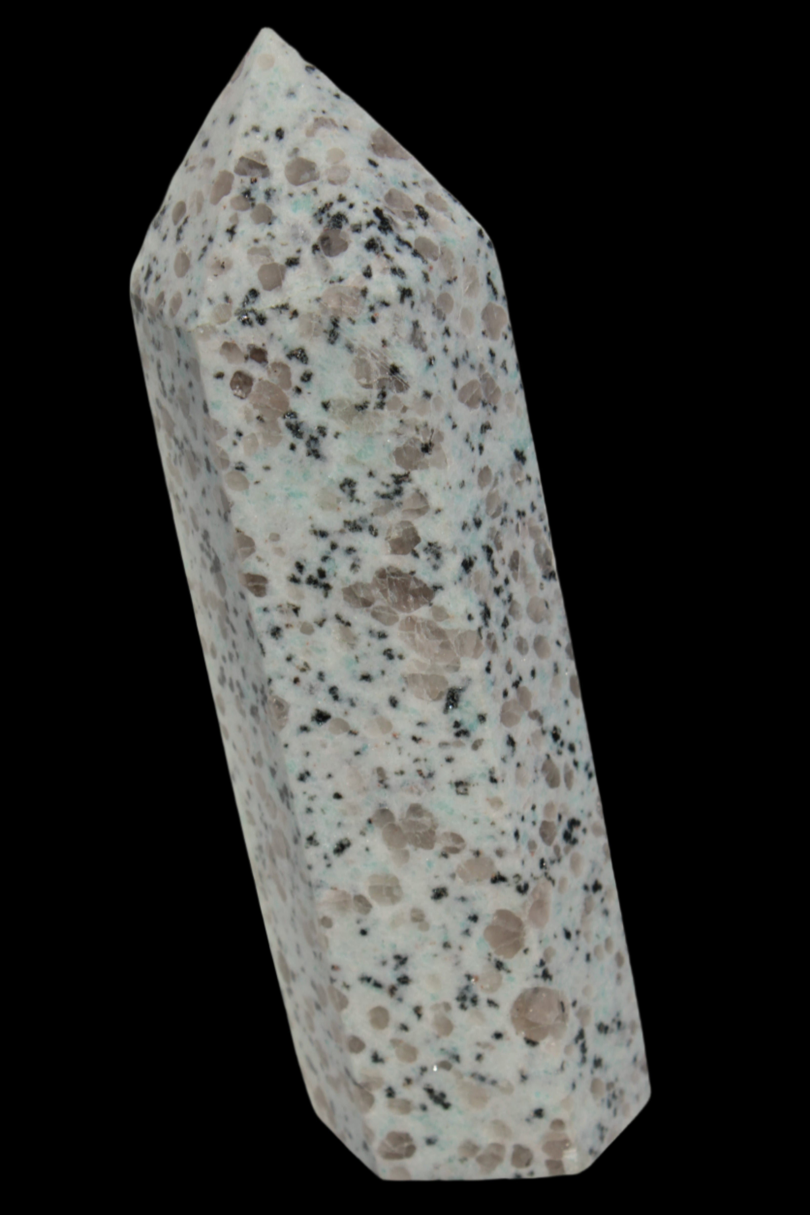 Tianshan Blue Stone obelisk 603g in sunlight - Rocks and Things Store