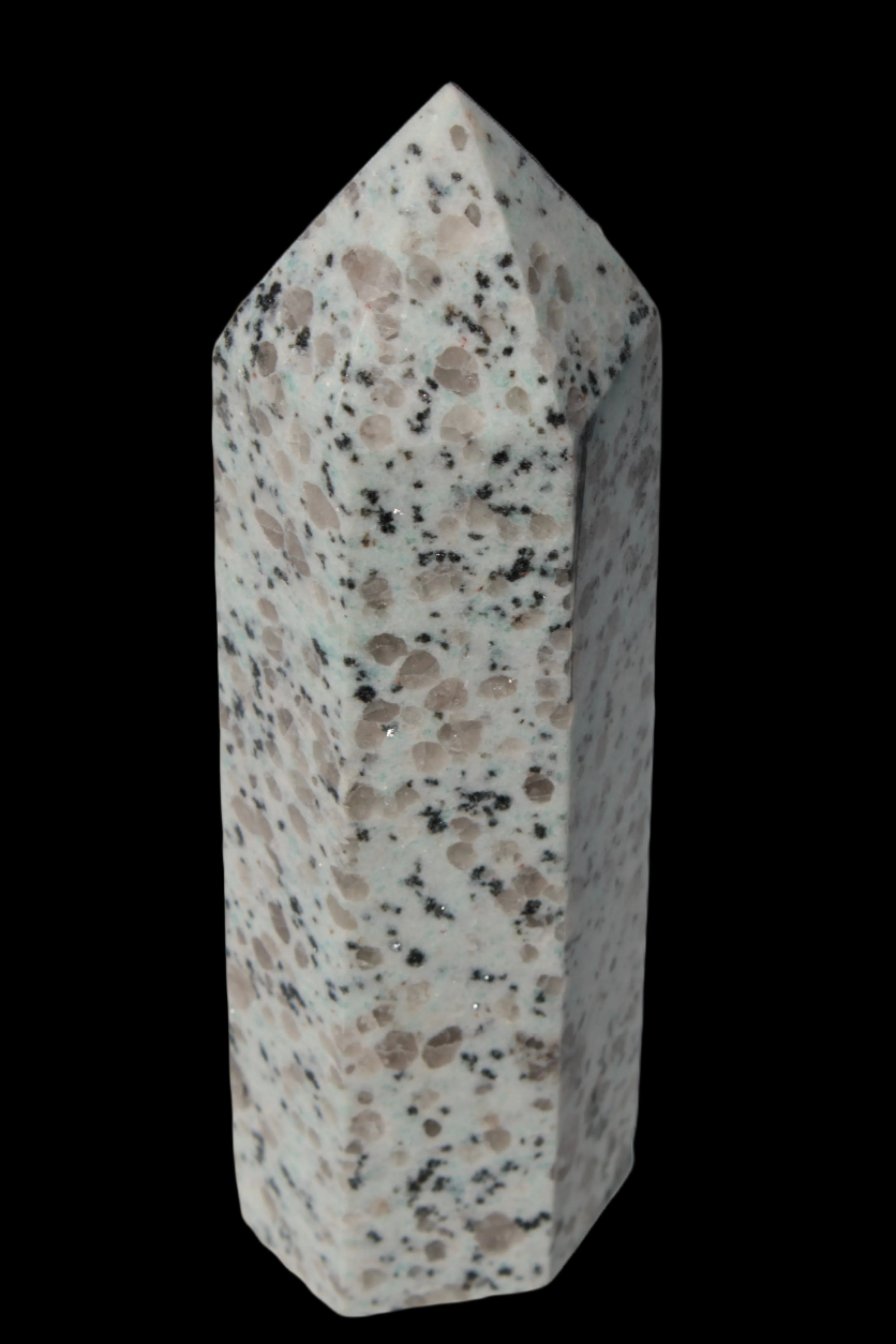 Tianshan Blue Stone obelisk 603g in sunlight - Rocks and Things Store